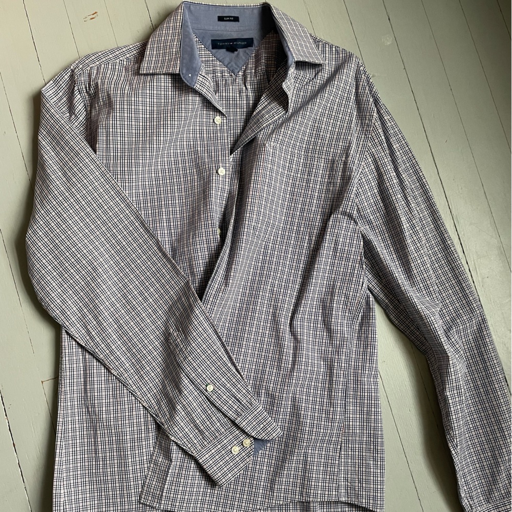 Checked slim fit Tommy Hilfiger shirt